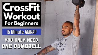 At Home CrossFit® Workout For Beginners Modifications included [upl. by Alanson]