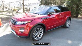 2012 Range Rover Evoque Coupe Pure Plus Dynamic Start Up Exhaust and In Depth Tour [upl. by Luar862]