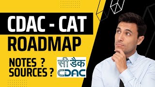 CDAC Roadmap  CCAT Preparation Sources  Notes  Question Papers  CDAC [upl. by Ayocat]