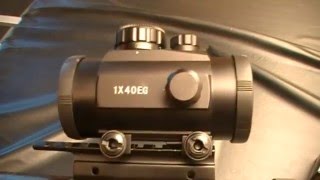 Red dot 1x40mm Scope Review [upl. by Bennet]