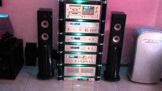 PIONEER VINTAGE BLUE LINE  BEST STEREO  DEMONSTRATION [upl. by Anoli]