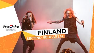 Blind Channel  Dark Side  Second Rehearsal  Finland 🇫🇮  Eurovision 2021 [upl. by Lynne60]