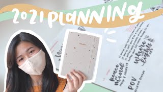 MOSSERY 2021 PLANNER SETUP [upl. by Yclek38]