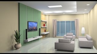 Interior design tutorial using Google Sketchup [upl. by Neri]