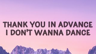 Meghan Trainor  Thank you in advance NO Lyrics [upl. by Narahs]