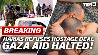 BREAKING Israel FREEZES Gaza Aid – Hamas REJECTS Hostage Deal  TBN Israel [upl. by Voccola]