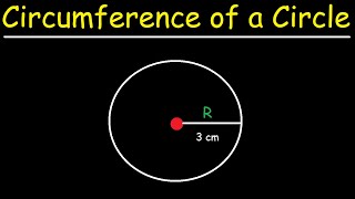 How To Calculate The Circumference of a Circle [upl. by Yliah]