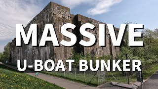 Gigantic WWII UBoat Bunker [upl. by Mchail]