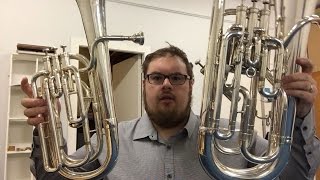 Baritone vs Euphonium  Comparison [upl. by Kohsa]