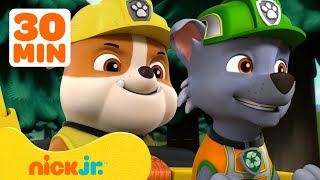 Rubble amp PAW Patrol Friendship Rescues  30 Minute Compilation  Rubble amp Crew [upl. by Ztnahc]