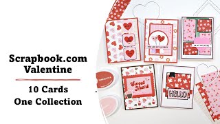 Scrapbookcom  Valentine Collection [upl. by Nylorac]