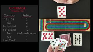 How To Play Cribbage Player Perspective [upl. by Yadsnil]