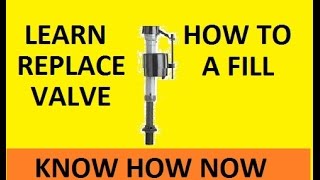 How to Replace Toilet Fill Valve Fluidmaster [upl. by Hurlow]