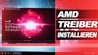 How to GrafikTreiber INSTALLIEREN AMD [upl. by Asilahs479]