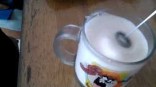 Aerolatte Review Frothing Cold Milk In Under 1 Minute [upl. by Ettelimay]