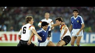 Germany vs Argentina 1990 FIFA World Cup Final [upl. by Dnomyar]