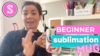 Beginner Sublimation Mug Press Project with Sawgrass Printer [upl. by Ttenaj132]