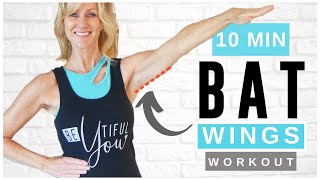 10 Minute Bye Bye BAT WINGS Walking Workout For women Over 50 [upl. by Mount921]