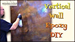 Vertical wall epoxy DIY [upl. by Lleznol]