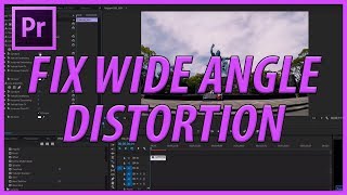 How To Fix GoPro Fisheye Lens Distortion in Adobe Premiere Pro CC [upl. by Streetman]